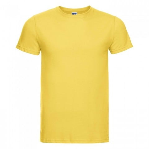 Żółta koszulka męska Slim Fit Russell R-155M-0