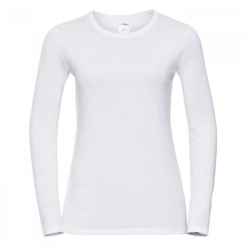 White - Damski Longsleeve HD