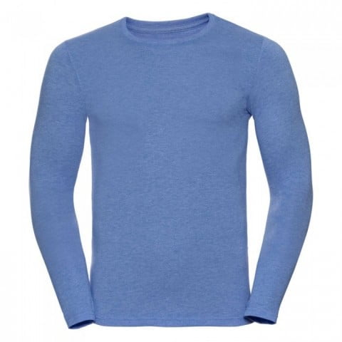 Blue Marl - Męski longsleeve HD