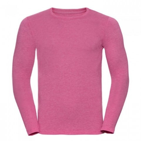 Pink Marl - Męski longsleeve HD