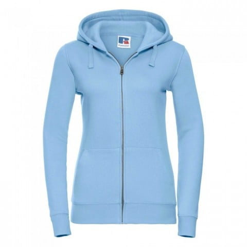 Sky Blue - Damska bluza z kapturem Authentic