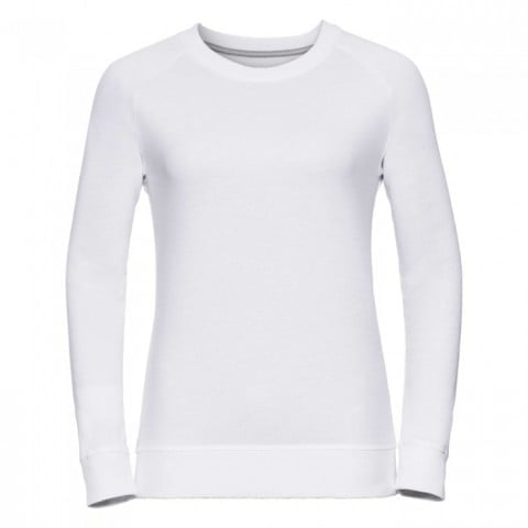 White - Damska bluza Crewneck HD