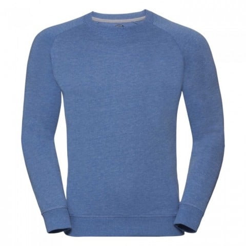 Blue Marl - Męska bluza Crewneck HD