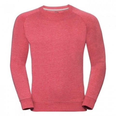 Red Marl - Męska bluza Crewneck HD