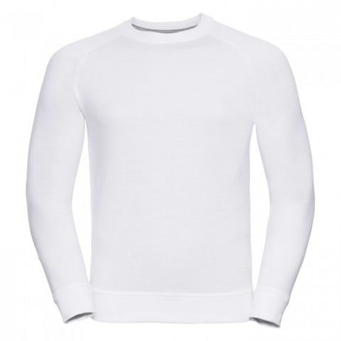 White - Męska bluza Crewneck HD