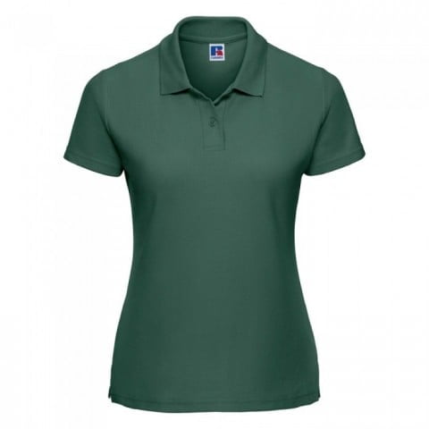 Bottle Green - Ladies Poloshirt Polycotton