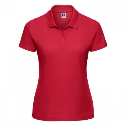Classic Red - Ladies Poloshirt Polycotton