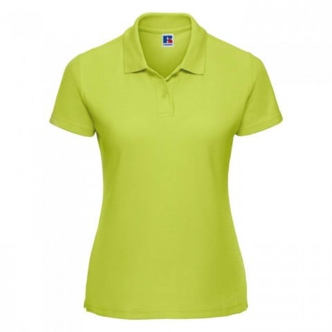 Lime - Damska koszulka polo Polycotton