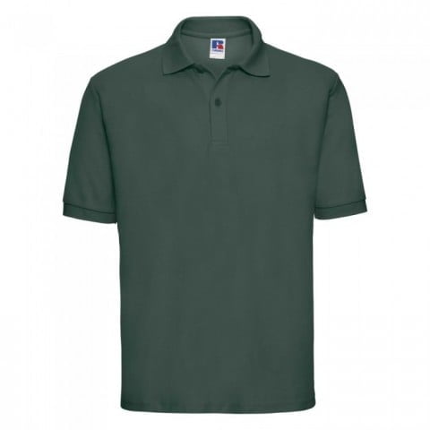 Bottle Green - Męska koszulka polo PolyCotton