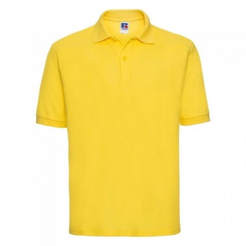 Yellow - Męska koszulka polo PolyCotton
