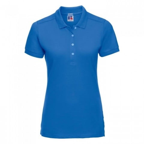 Azure - Damska koszulka polo Stretch