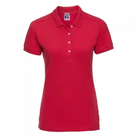 Classic Red - Ladies Poloshirt Stretch