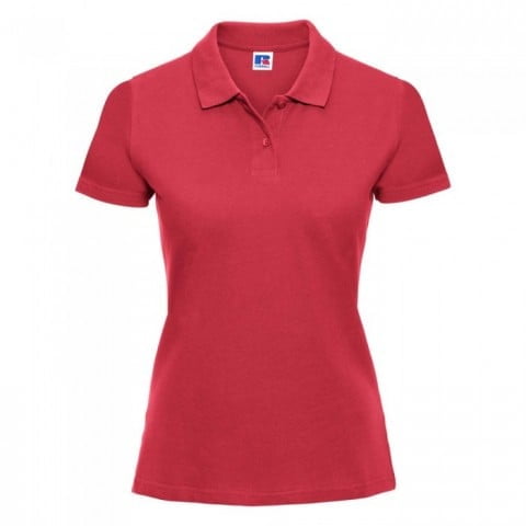 Classic Red - Damska koszulka polo Classic