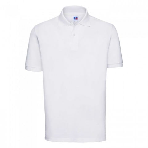 White - Męska koszulka polo Classic