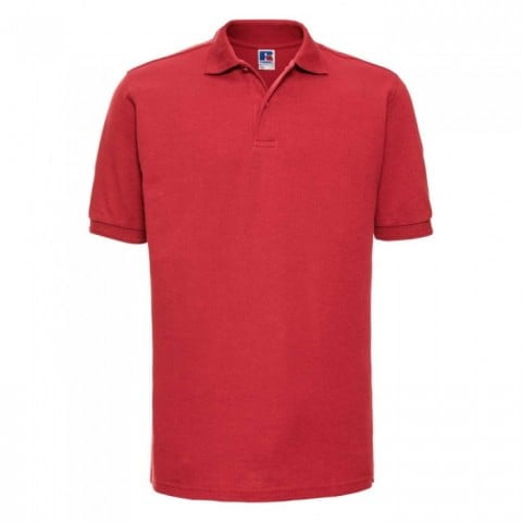 Bright Red - Koszulka polo Polycotton Hardwearing
