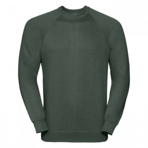 Bottle Green - Bluza Crewneck Raglan