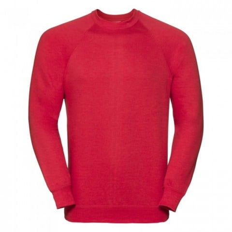 Classic Red - Bluza Crewneck Raglan