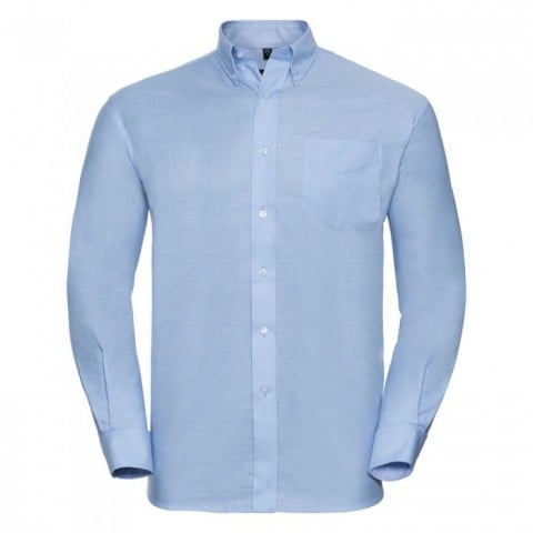 Oxford Blue - Męska klasyczna koszula Oxford