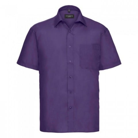 Purple - Męska klasyczna koszula Polycotton