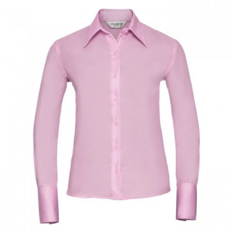 Classic Pink - Damska taliowana koszula Ultimate