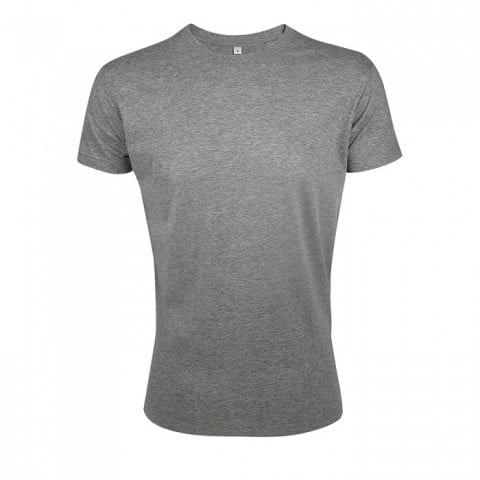 Grey Melange - Męska koszulka Regent