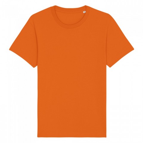 T-shirt organic pomarańczowy unisex Rocker stanley stella