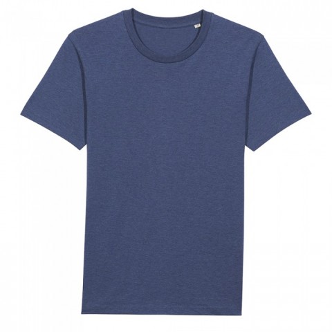 T-shirt organic niebieski malenżowy unisex Rocker stanley stella