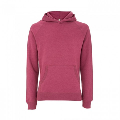 MPL - Melange Plum - Bluza Unisex Pullover SA41P