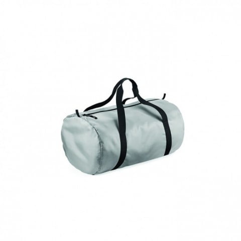 Silver - Packaway Barrel Bag