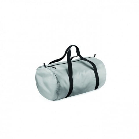 Silver - Packaway Barrel Bag