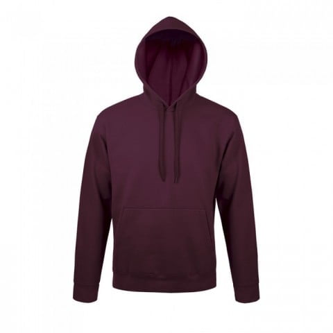 Burgundy - Bluza z kapturem Snake