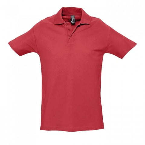Red - Męska koszulka polo Spring II