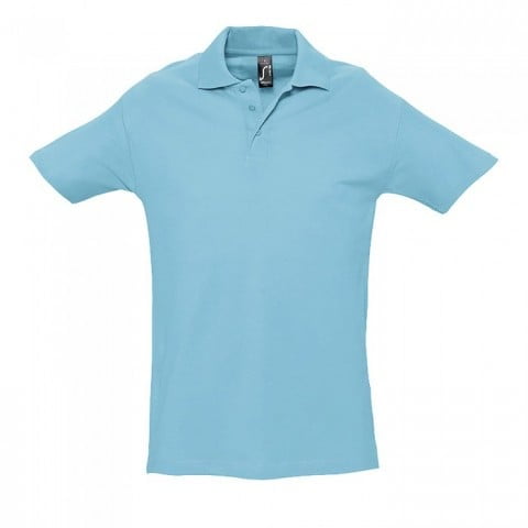 Atoll Blue - Męska koszulka polo Spring II