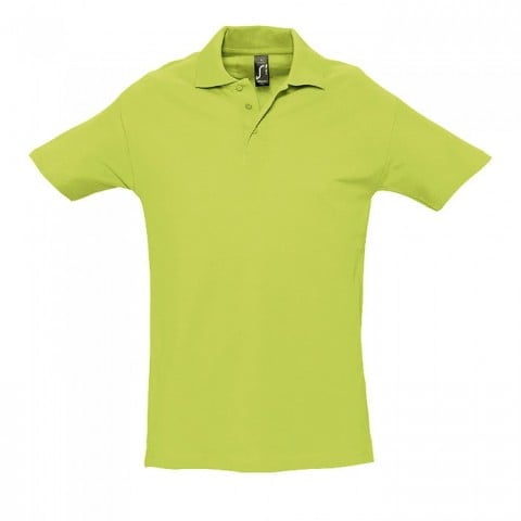 Apple Green - Męska koszulka polo Spring II