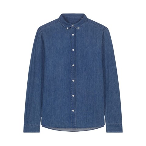 Mid Wash - Stanley Denim Shirt