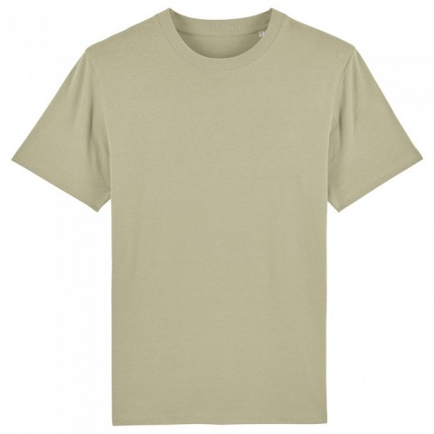 Zgaszony zielony t-shirt unisex z certyfikowanej bawełny organicznej RAVEN Stanley Sparker