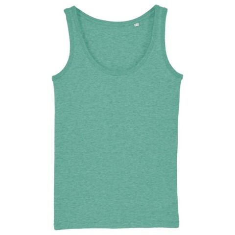 Mid Heather Green - Damski Tank Top Stella Dreamer