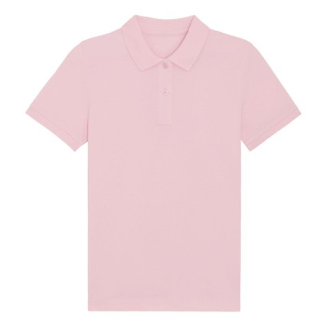 Damska różowa bawełniana koszulka polo z bawełny organicznej Stella Elliser Stanley Stella