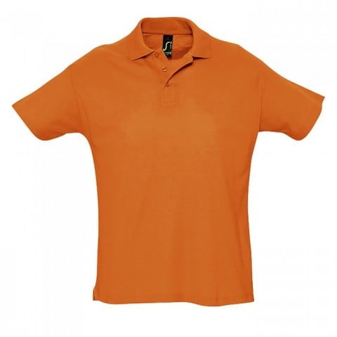 Orange - Męska koszulka polo Summer II