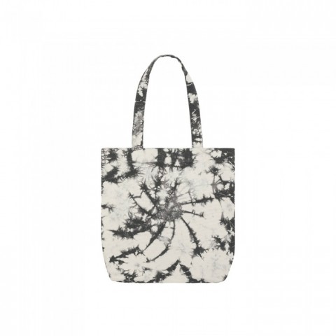 Natural Raw/Black - Tote Bag Tie and Dye