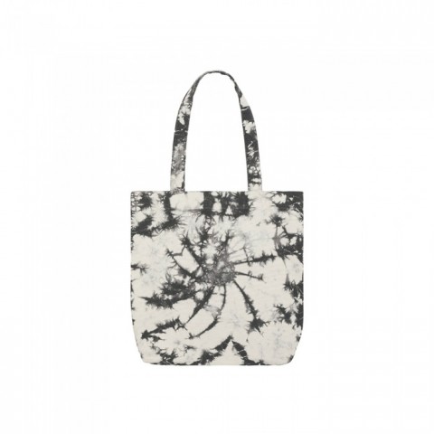 Natural Raw/Black - Tote Bag Tie and Dye