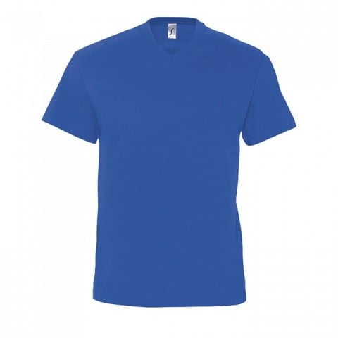 Royal Blue - Męska koszulka V-Neck Victory