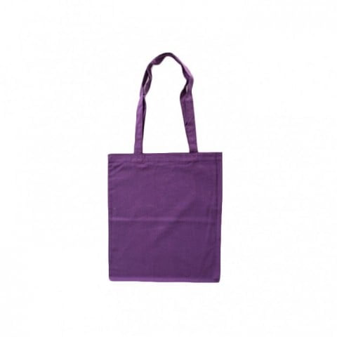Violet - Cotton bag, long handles