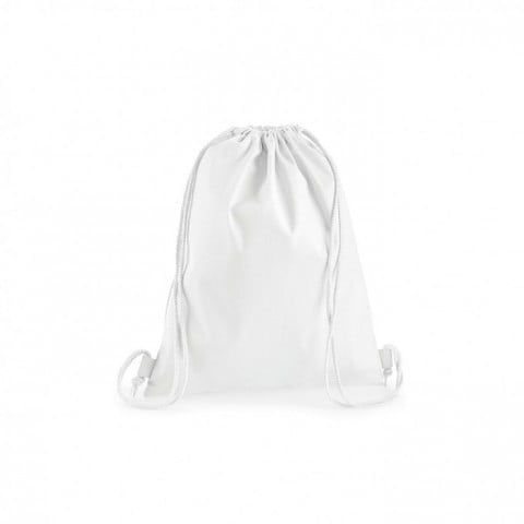 White - Premium Cotton Gymsac