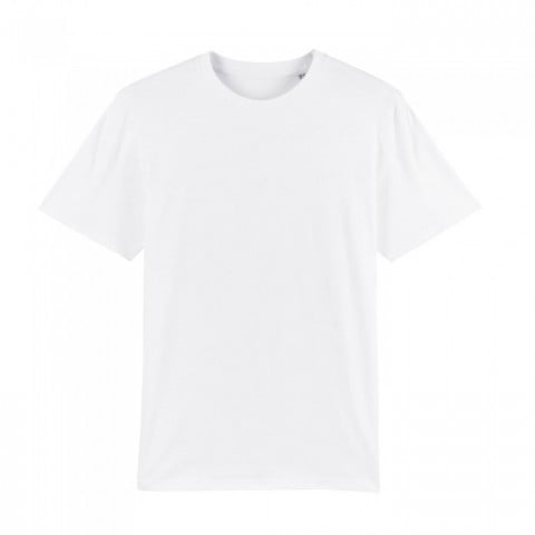 Biały t-shirt unisex z certyfikowanej bawełny organicznej RAVEN Stanley Sparker