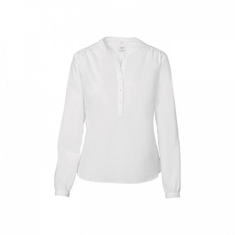 White - Damska bluzka tunikowa stretch 113