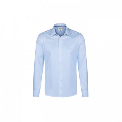 Ocean Blue - Męska bluzka typu oxford Comfort 117