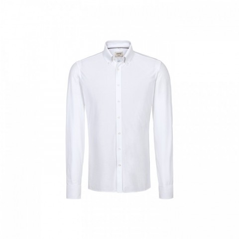 White - Męska koszula natural stretch 130