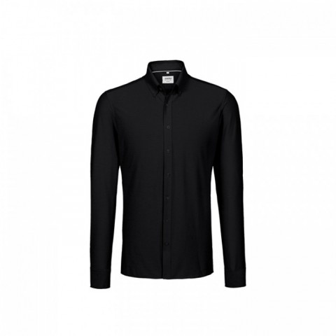 Black - Damska bluzka natural stretch 129