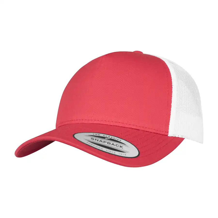 czerwona czapka reklamowa